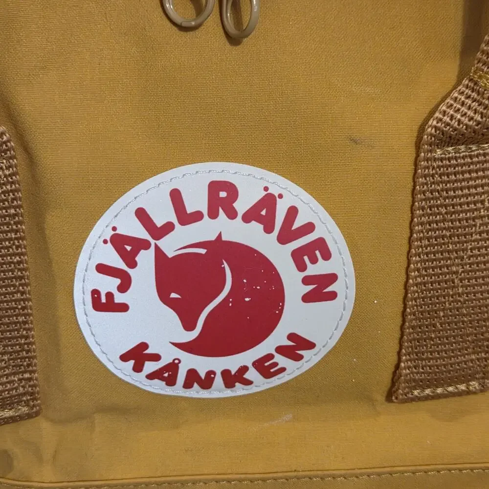 Fjallraven Kanken Classic Yellow Ochre 13